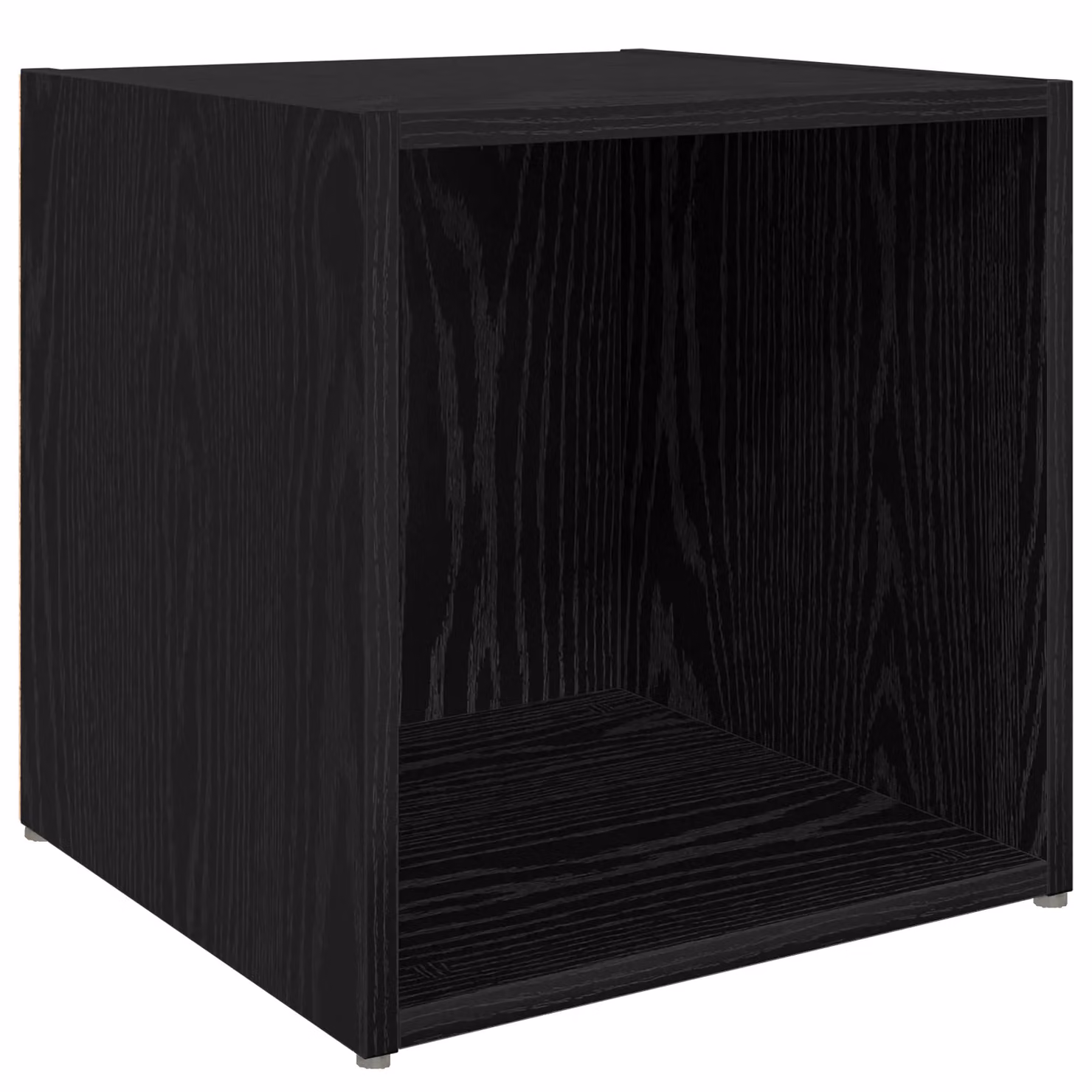 Berkfield Home Modern 8-Piece Black Oak TV Cabinet Set with Storage Shelves and Media Compartments – 4
