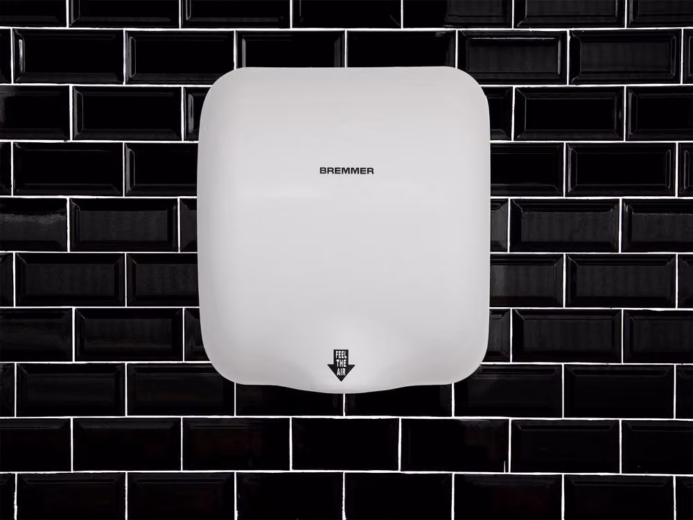 Bremmer Turbo Hand Dryer in White – 2