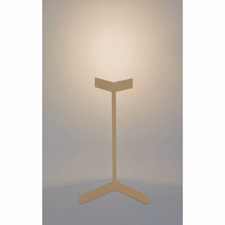 Netlighting Vector LED Table Lamp, 5W, 3000K Warm White, 375lm, Gold/Brass