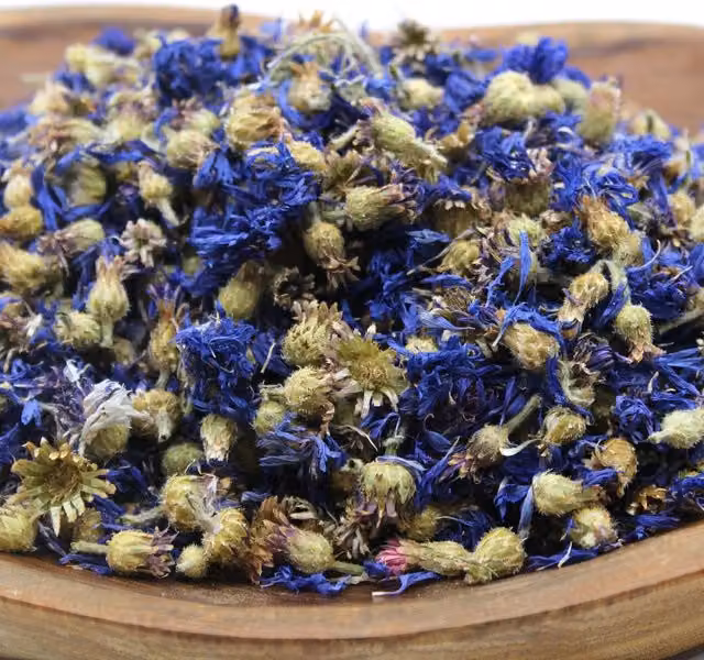 KDMK Organic Blue Cornflowers for Floral Decor and Crafts