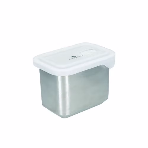 MasterClass All-in-One Stainless Steel Food Storage Container with Lid, Silver, 1 l – 1