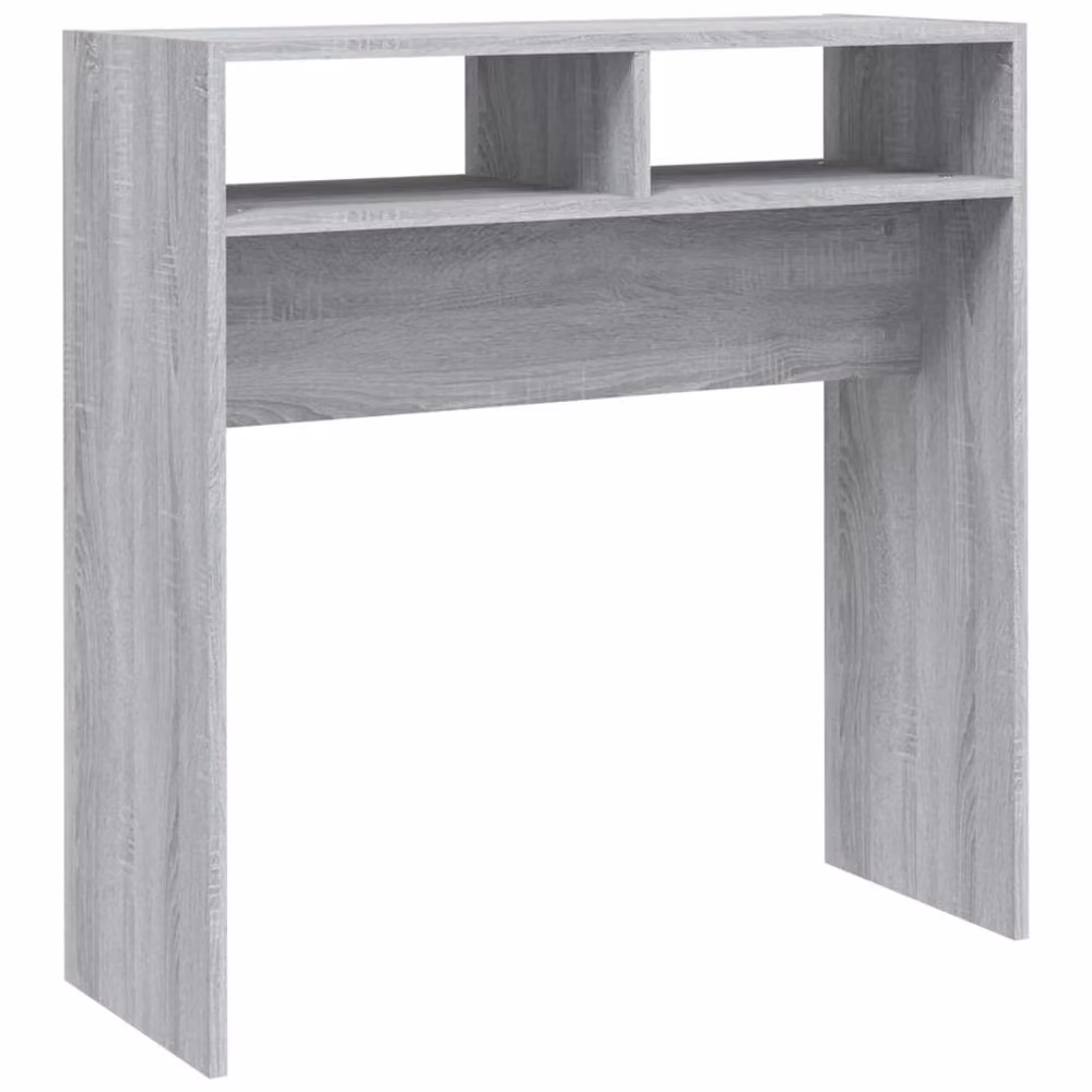 Berkfield Home Modern Grey Sonoma Console Table, W/D/H: 78 x 30 x 80 cm – 2