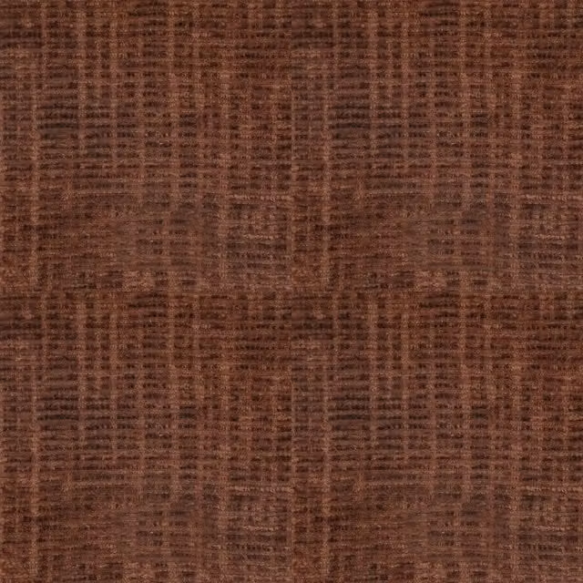 HOUSE Llewelyn-Bowen Fabric Ottoman in Cinnamon Brown