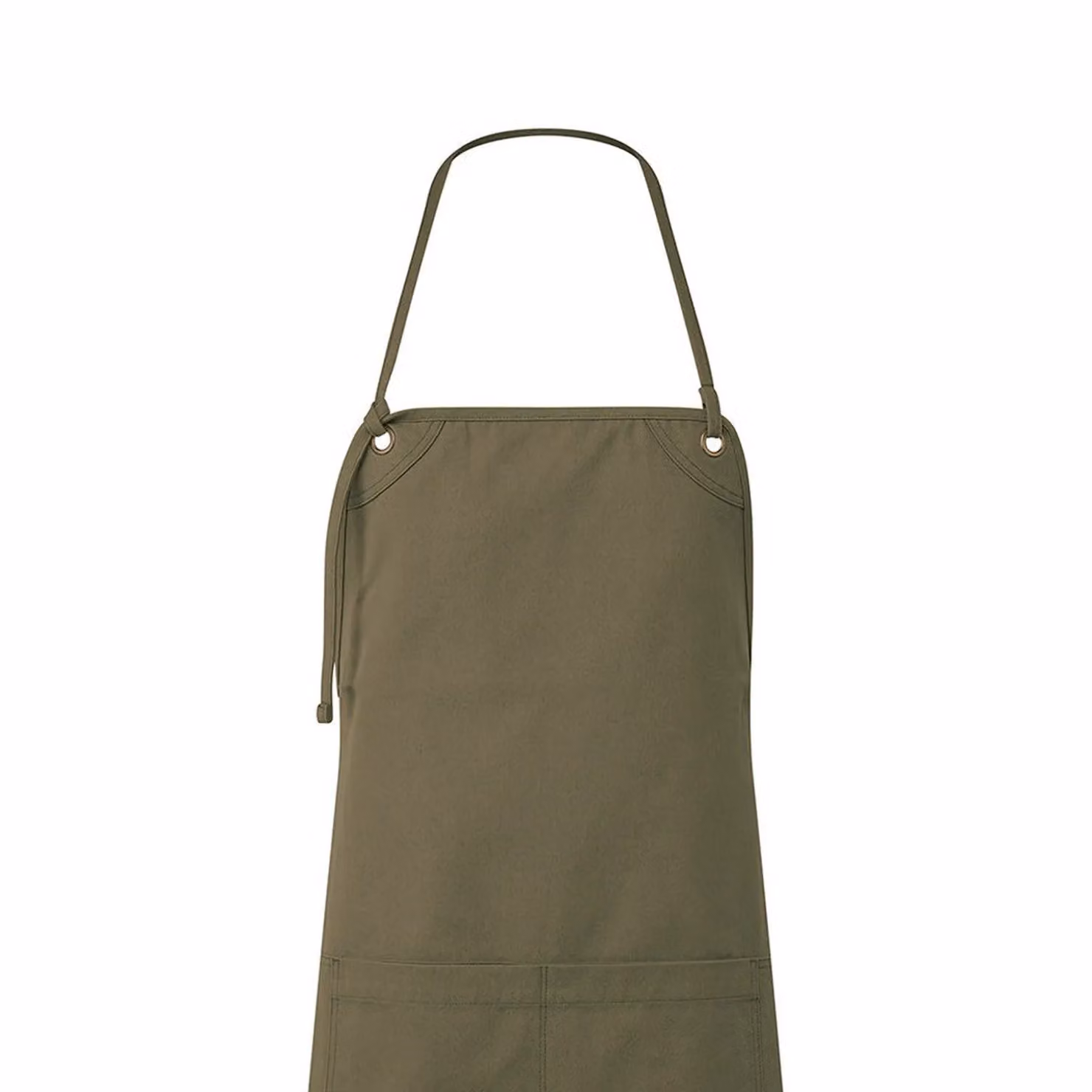 Premier Artisan's Choice Unisex Cotton Double Pocket Canvas Apron in Green – 2