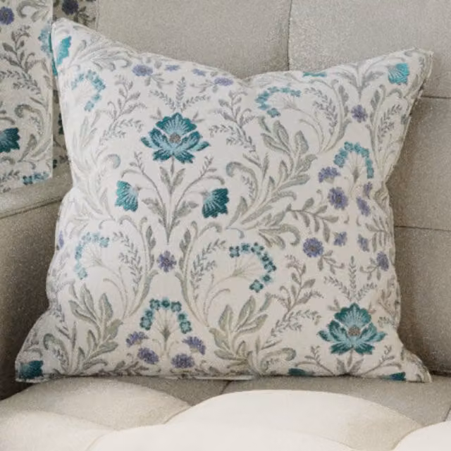 Terrys Classic Floral Square Cushion, Multicolour, W/D/H: 45 x 45 x 45 cm