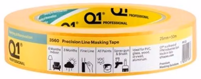 Q1 Precision Line Masking Tape in Beige