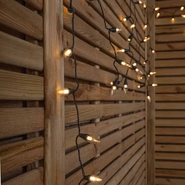 Premier 120 Warm White LED Christmas Drop Lights