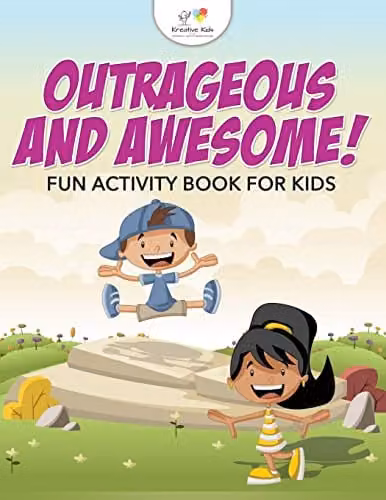 Kreative Kids Fun Activity Book for Children, Multicolour