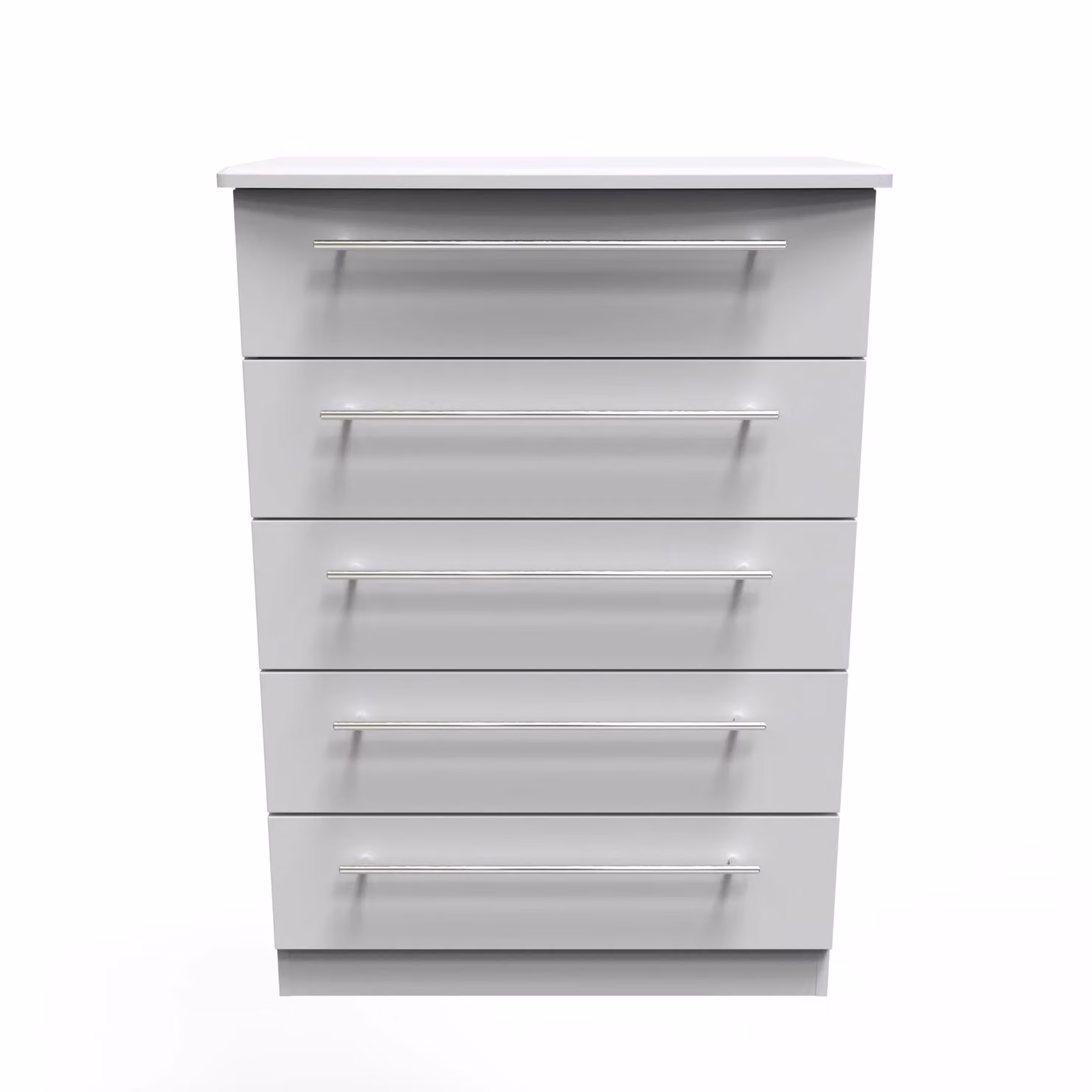 2 U Carlton Large 5 Drawer Chest in Grey – 2