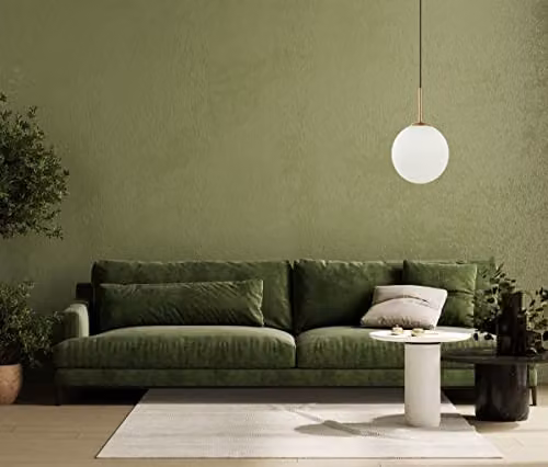 Netlighting Deore Modern Sphere Globe Pendant Ceiling Light with E27 Socket in Gold/Brass – 2