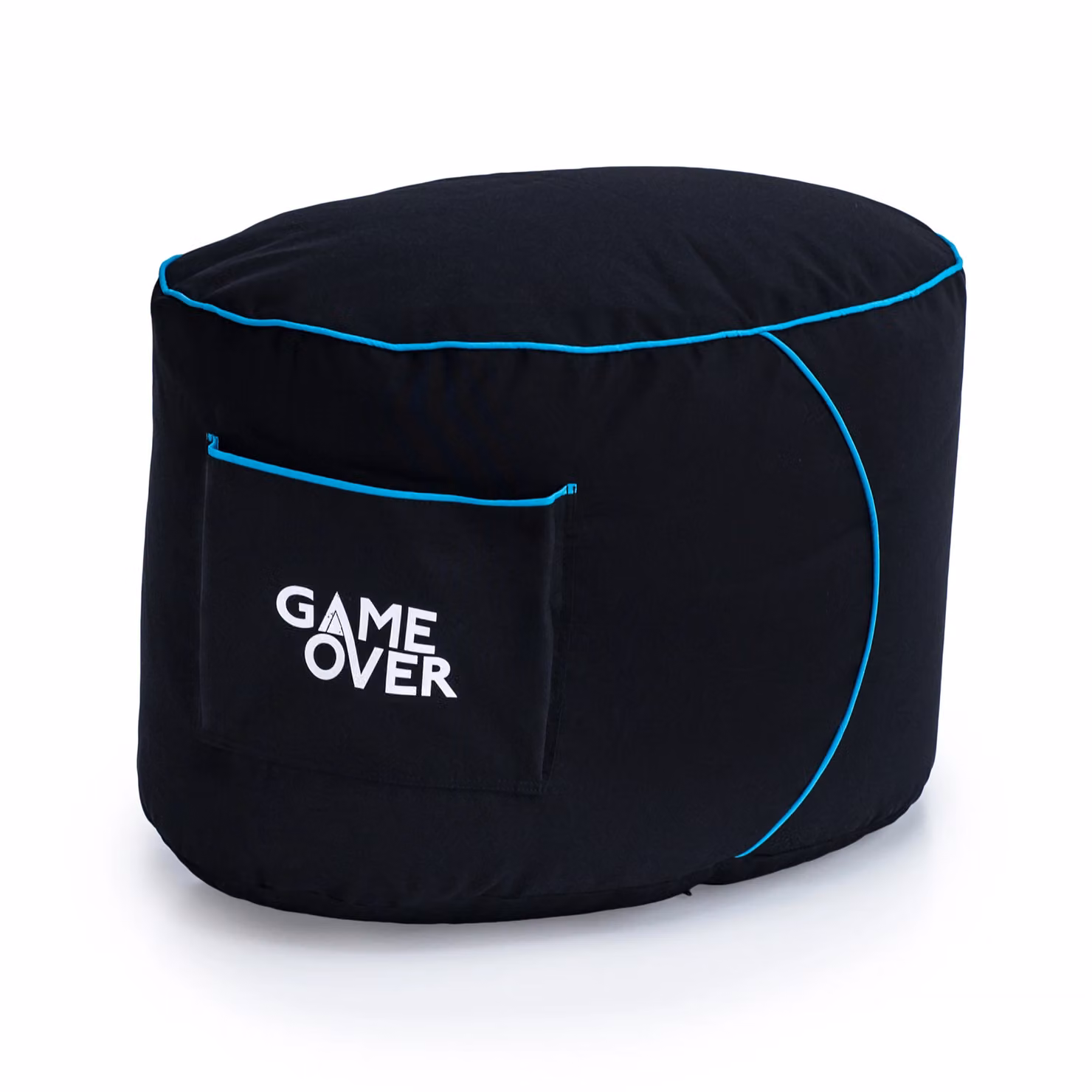 Lich Blade Black Video Gaming Bean Bag Footstool and Leg Rest, W/D/H: 40 x 40 x 42 cm