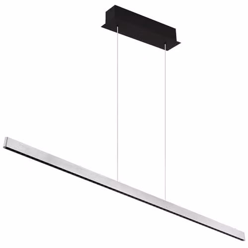 GLOBO Modern LED Silver Pendant Light for Dining Rooms and Kitchens, 62 W – 1