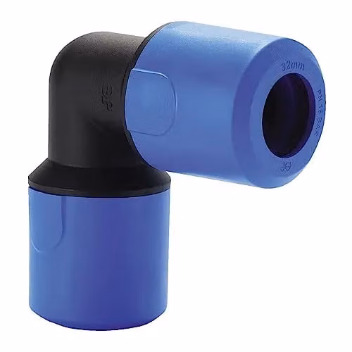 John Guest Blue 20mm Push Fit Elbow Pack of 5