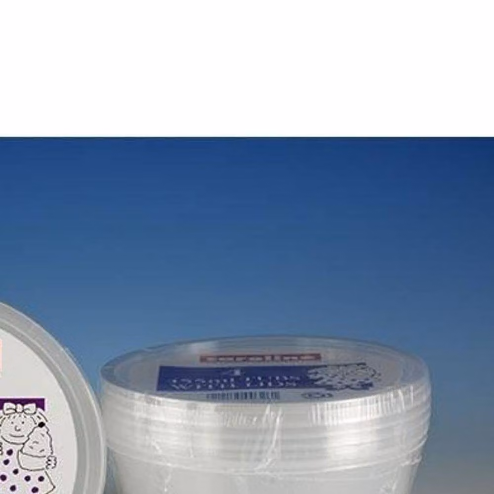 Caroline Round Transparent Plastic Tub with Snap Lid, 455ml, 4 Pack – 2