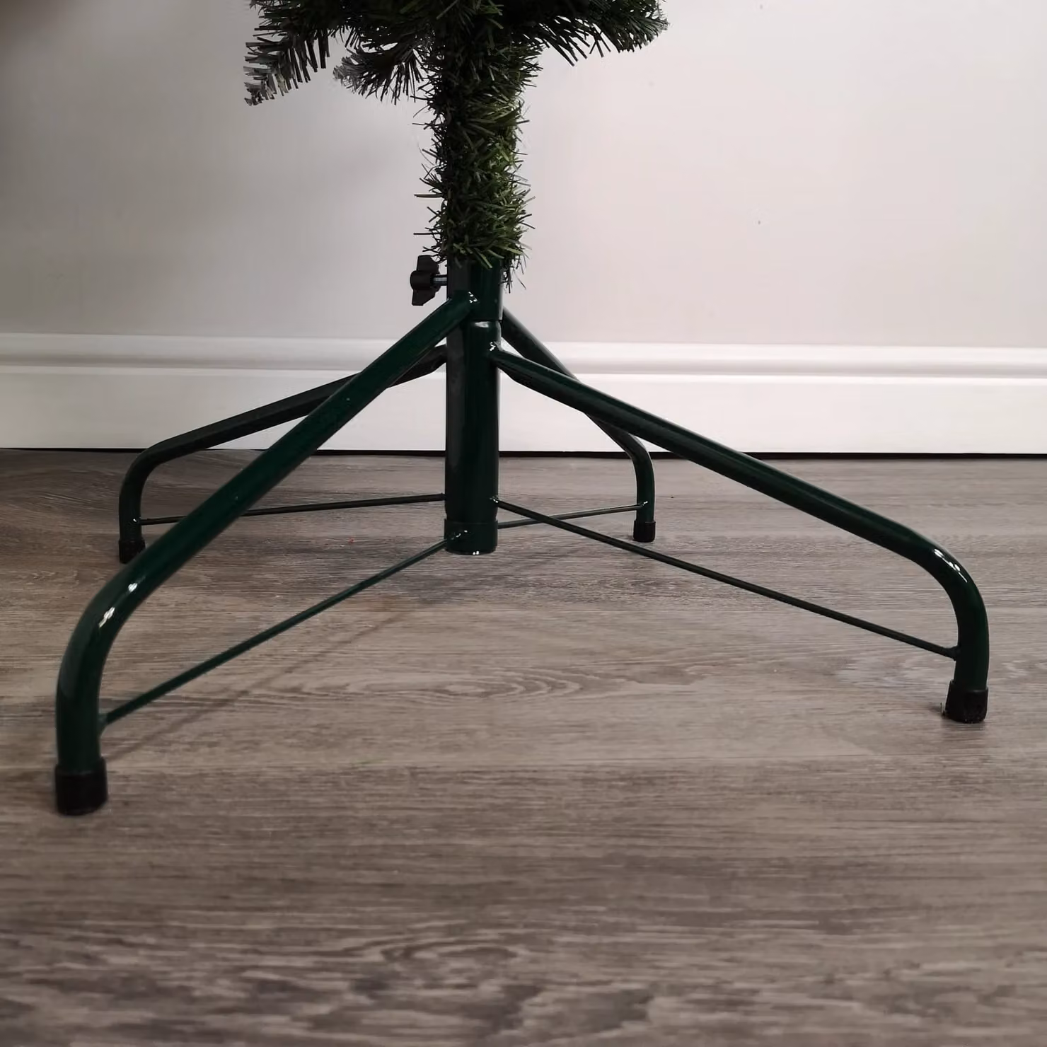 Samuel Alexander 180cm Snowtime Green PVC Frosted Snow Tipped Christmas Tree – 3