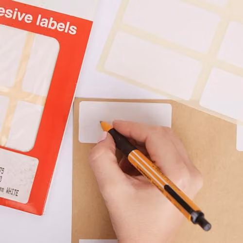 Blick White Self Adhesive Address Labels, Rectangular, 240 Pack – 3