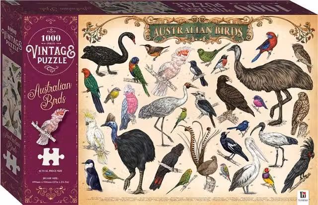 Hinkler 1000 Piece Multicolour Animals Jigsaw Puzzle