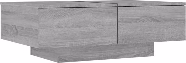 Berkfield Home Grey Sonoma Coffee Table, W/D/H: 90 x 60 x 31 cm – 1