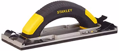 Stanley Flat Hand Sander with Improved Clip in Black and Yellow – 2