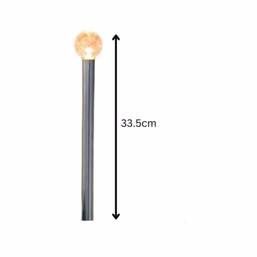 Marco Paul 10-Pack Solar Glowball Sphere Stake Lights in White – 3