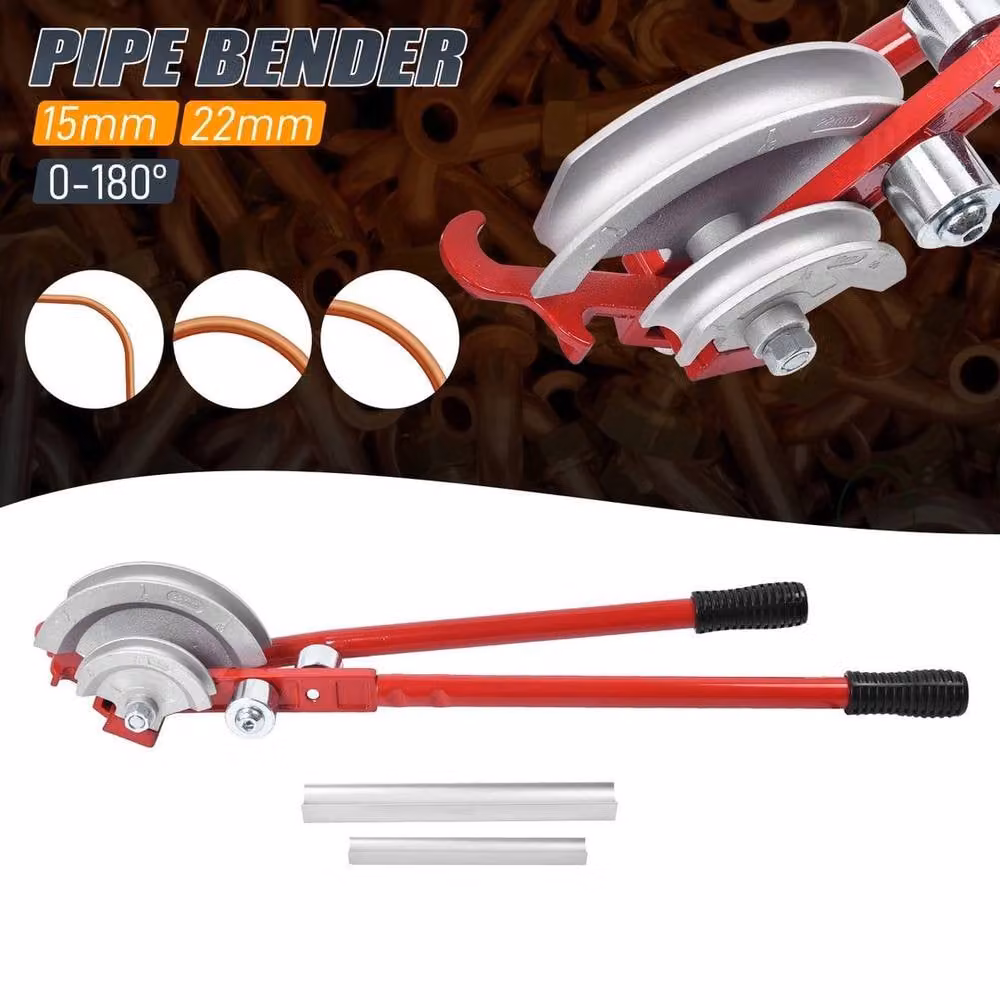 SPETLEK Red Lever Copper Pipe Bender for 22mm and 15mm Pipes – 3