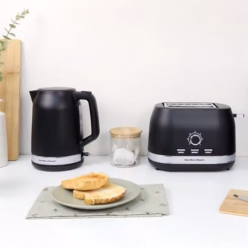 Hamilton Beach Ella 2 Slice Toaster, 800W, Black – 3
