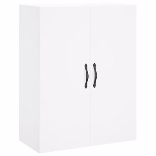 vidaXL Wall Mounted Cabinet in White, W/D/H: 69.5 x 34 x 90 cm