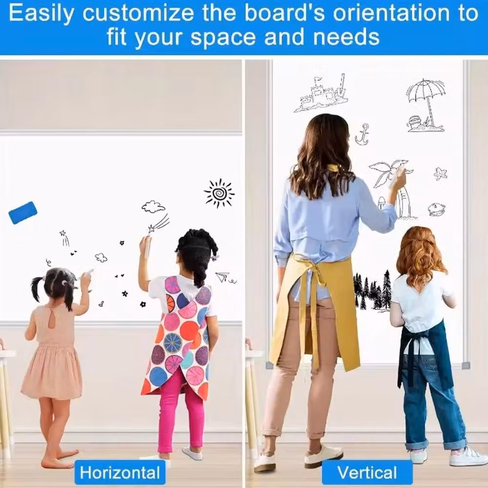 Kelvenix Magnetic Whiteboard, White, W: 60 cm, H: 40 cm – 4