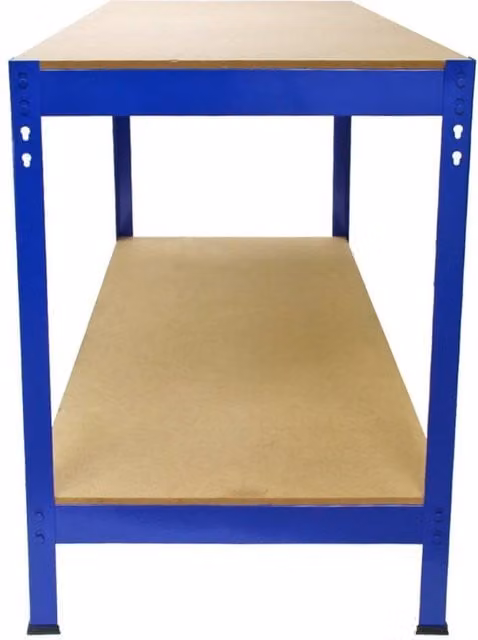 FLAVORA Blue Garage DIY Workbench Station W: 1000 cm, D: 52 cm, H: 90 cm – 1