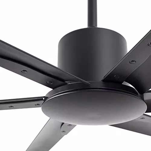 Netlighting Andros Extra Large Black Ceiling Fan with DC Motor and Remote Control – 5