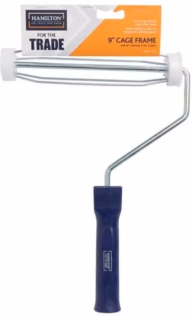Hamilton For The Trade Paint Roller Frame with Non-Slip Grip in White
