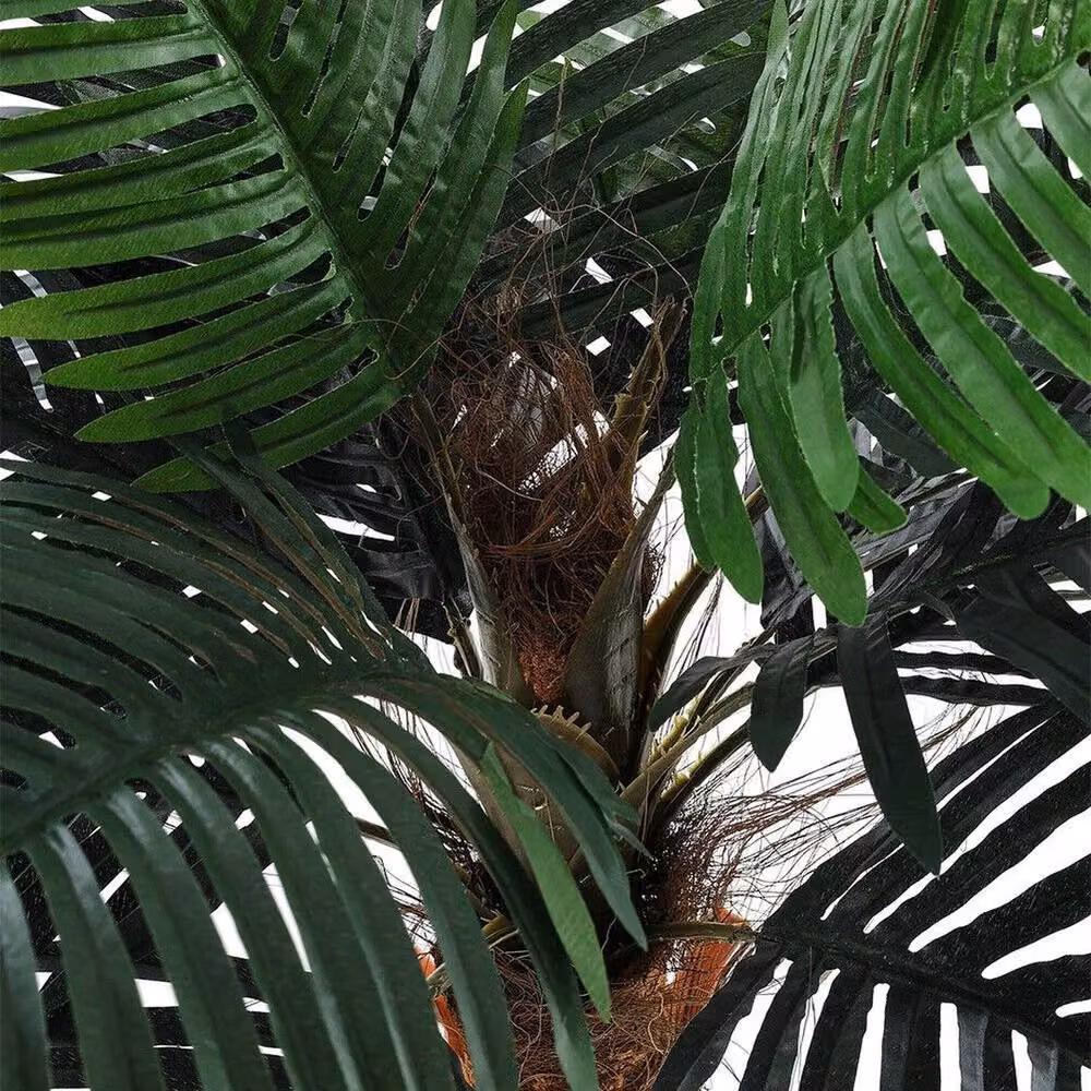 EONLION 100 cm Artificial Green Tropical Palm Tree Potted Plant – 4