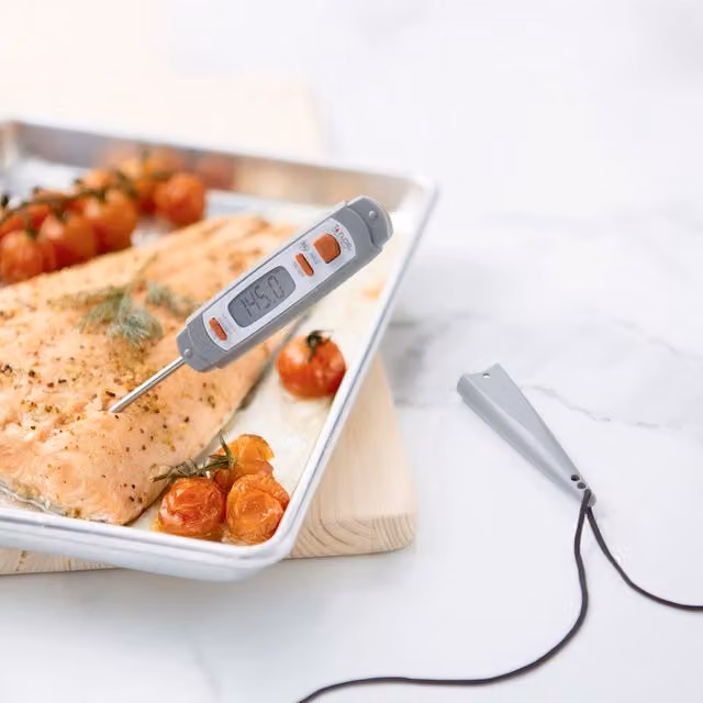 Taylor Pro Digital Rapid Response Thermometer in Silver