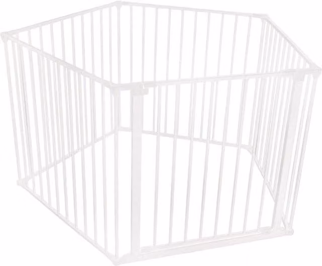 Hygrad White Plastic Baby Play Pen