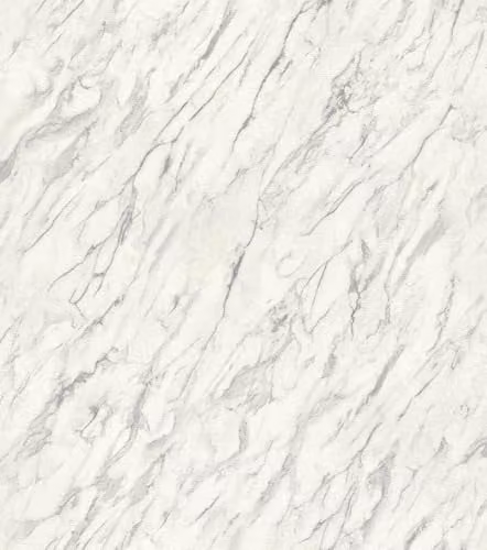 Rasch Carrara Marble Self-Adhesive Non-Woven Wallpaper in Grey and White, Matt Finish, 6.00 m x 0.53 m – 1