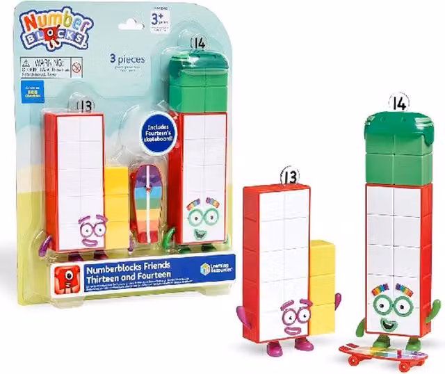 Learning Resources Numberblocks Figure Pack in Multicolour, Height: 25 cm