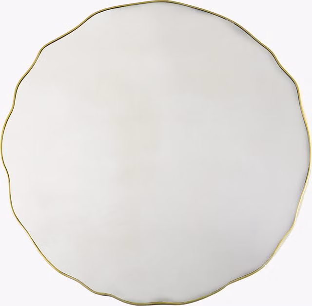Perch & Parrow Swaggle Wall Mirror in Champagne Gold
