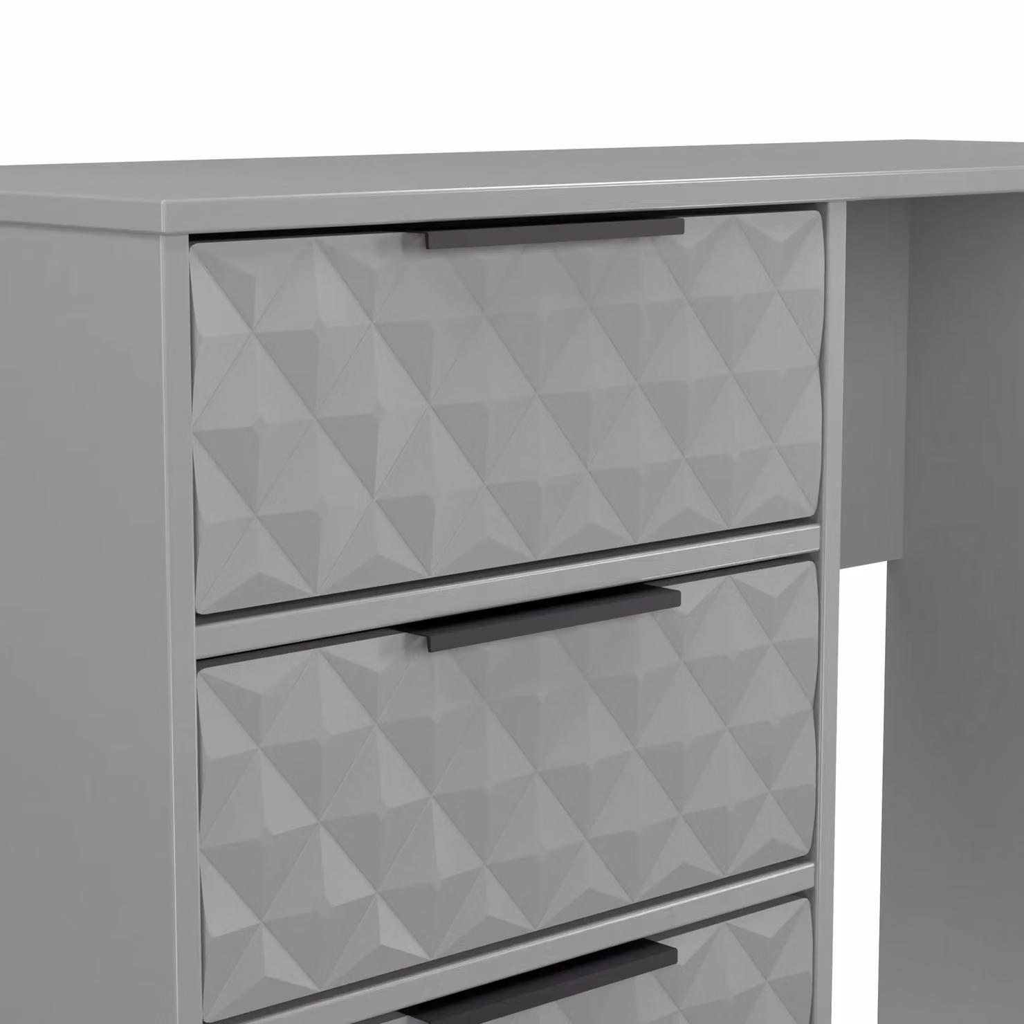 2 U Islay 4 Drawer Vanity in Dark Grey – 3