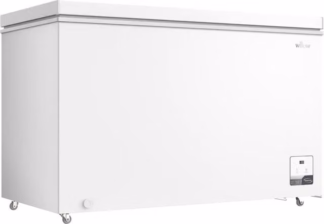 Willow 380L White Freestanding Solid Chest Freezer