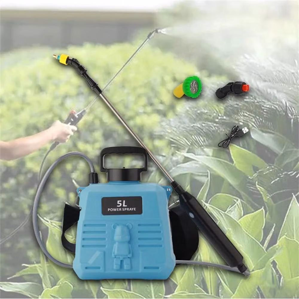 Nordara 5L Electric Garden Sprayer with Rechargeable Battery in Blue and Multicolour – 2