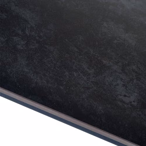 Julian Bowen Miami Rectangular Marble Top Dining Table in Grey and Black, W/D/H: 120 x 76 x 80 cm – 3