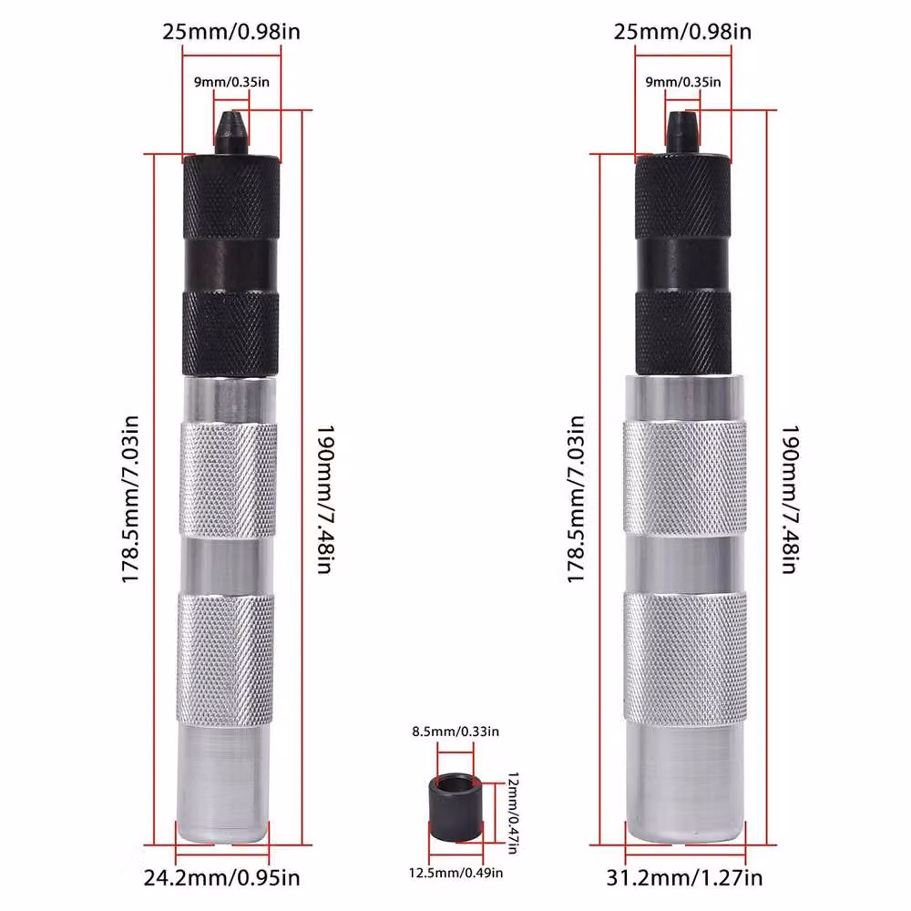 FLAVORA Valve Keeper Quick Remover and Installer Kit in Black and Silver – 2