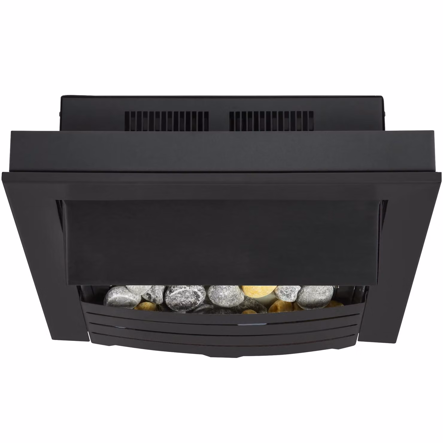 Adam Fires & Fireplaces Helios Electric Fire in Black and Grey – 4