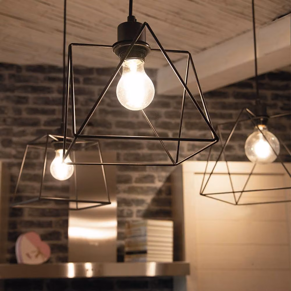 Netlighting Brooklyn 4 Light Cluster Pendant Ceiling Light in Black – 2