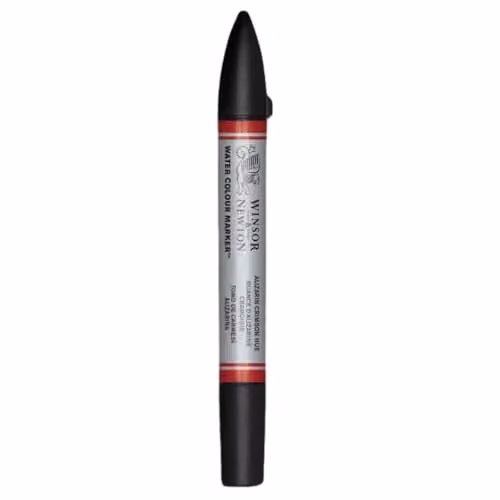 Winsor & Newton Water Colour Marker in Alizarin Crimson Red – 1