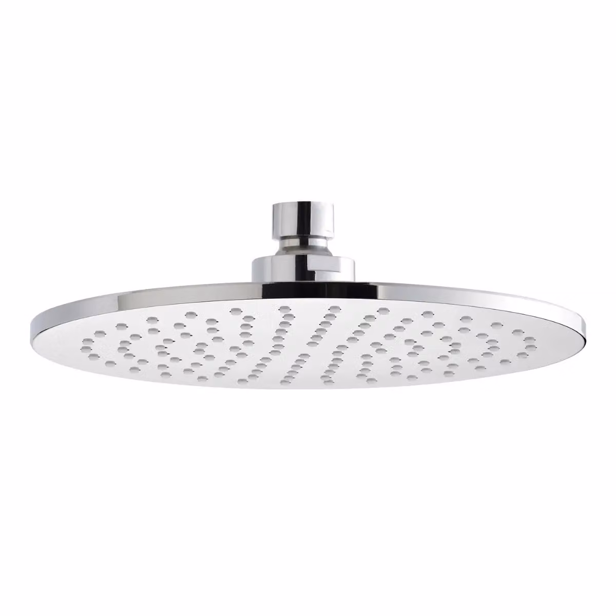 Nes Home Calla Round Concealed Thermostatic Shower Mixer with Shower Head and Handset Set in Silver – 2
