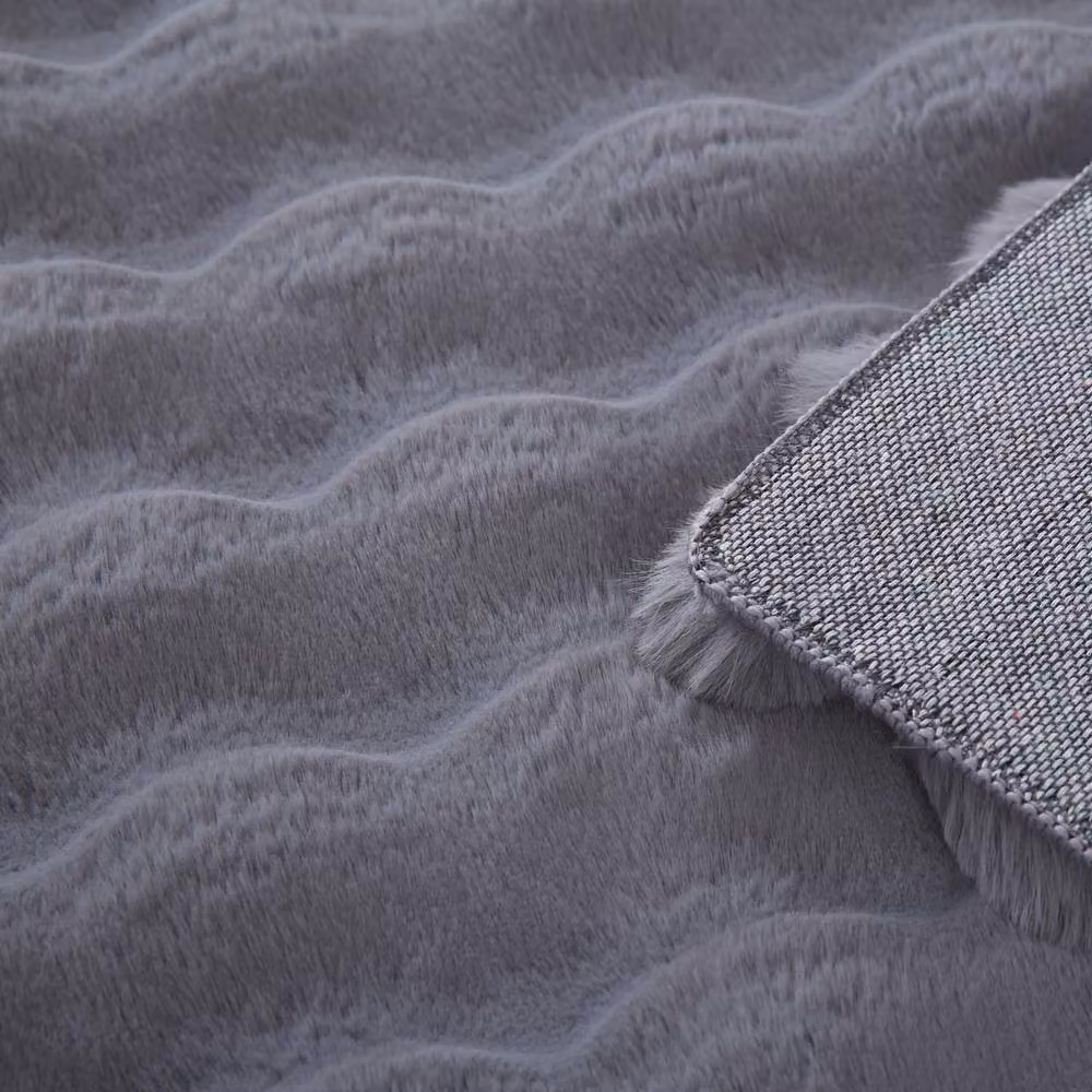 Desire Rugs Orbie Washable Modern Rectangular Area Rug in Anthracite Grey, W/D/H: 160 x 120 cm – 2