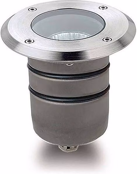 Leds C4 Netlighting Aqua Submersible Outdoor Garden Spotlight in Grey with IP68 Rating and GU5.3 Socket