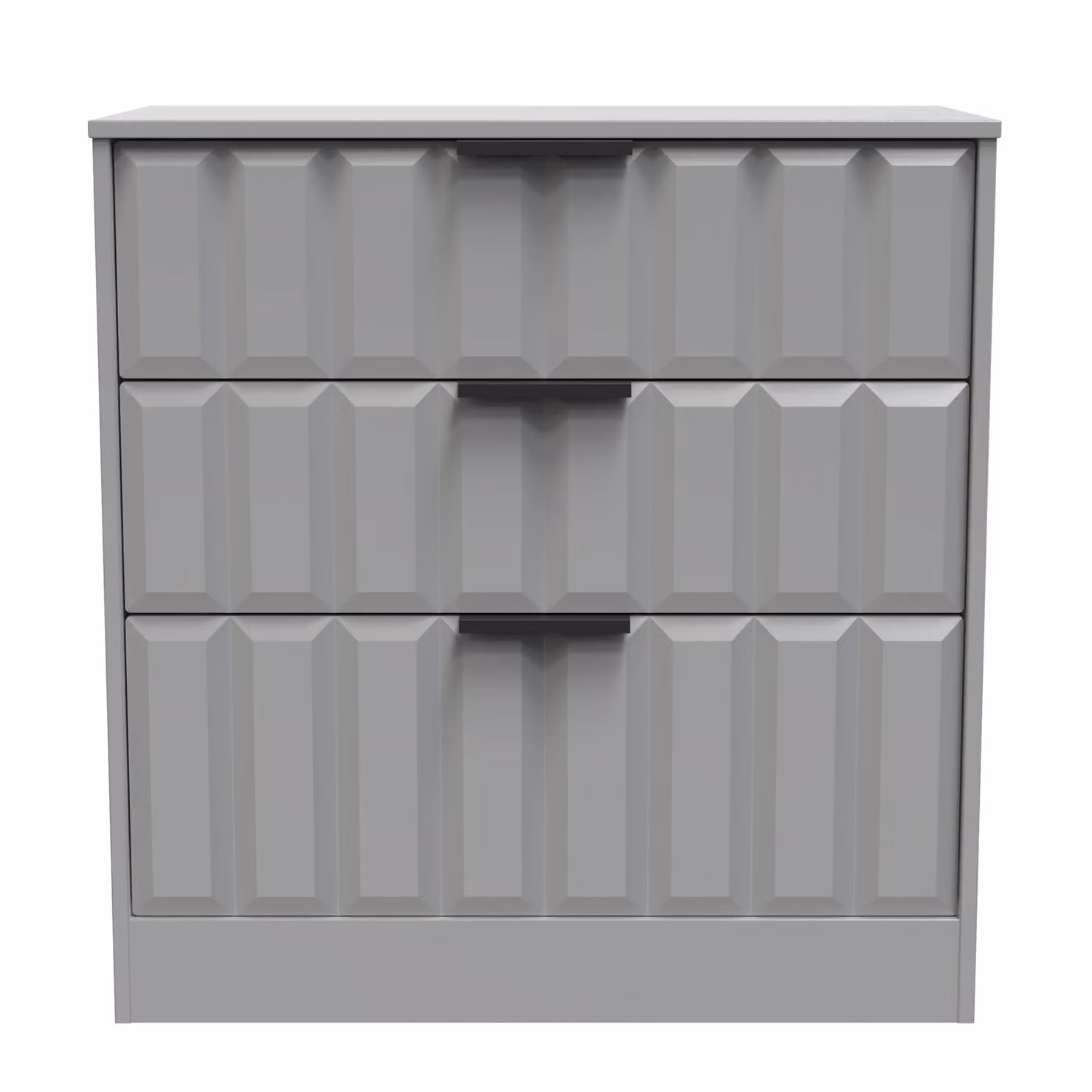 Ready Assembled 2 U Seattle 3 Drawer Deep Chest in Grey – 2