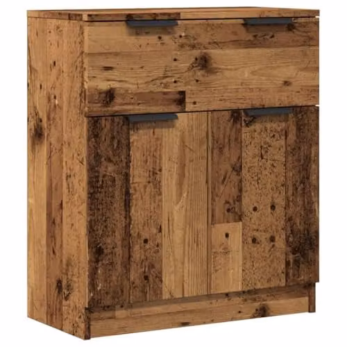 vidaXL Sideboard in Brown Old Wood, W/D/H: 60 x 30 x 70 cm
